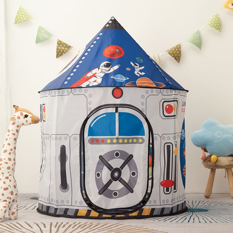 Children's Tent, Space Tent For Children, Children's Play Tent, 100 X 100 X 135 Cm