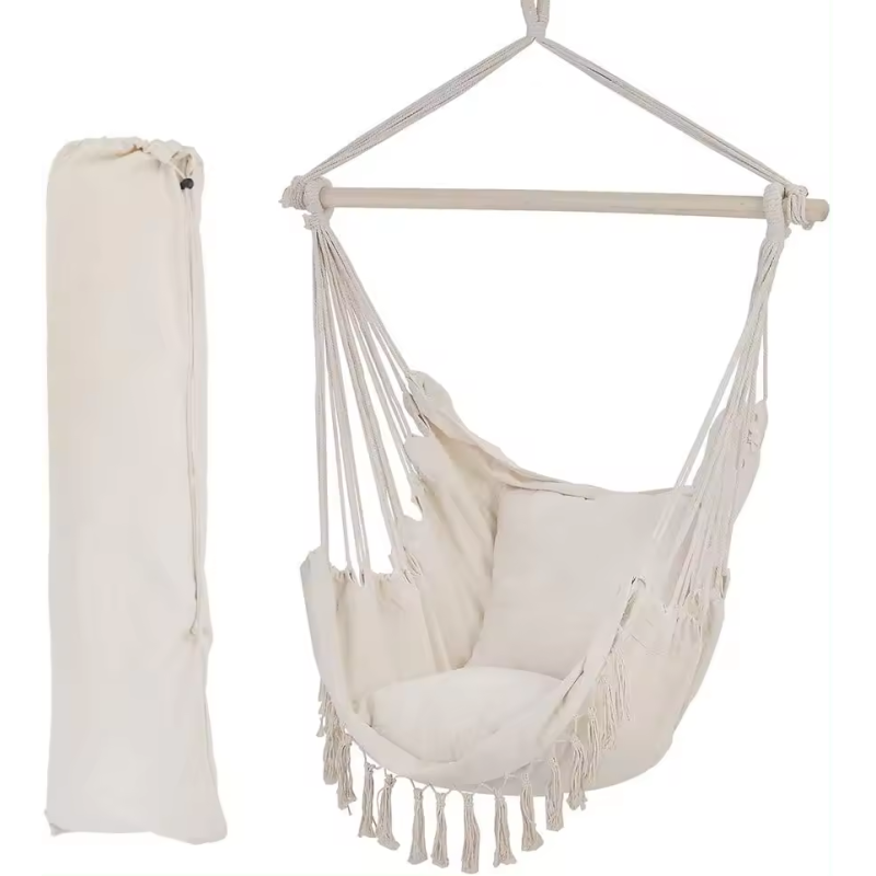 Brazilian Hammock Hanging chair Biege