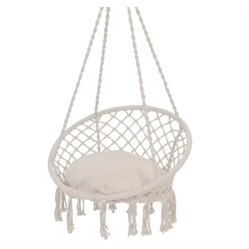 Beige keinutuoli
