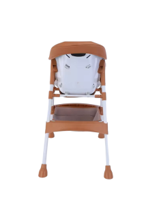 Baby High Chair Brown 2