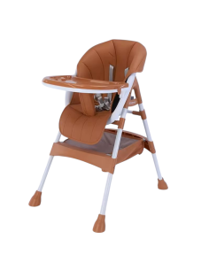 Baby High Chair Brown