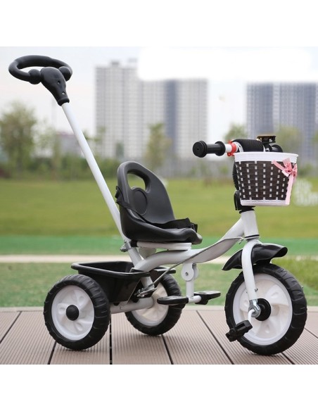 Lasten kolmipyörä musta