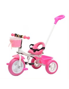 Lasten kolmipyörä pinkki