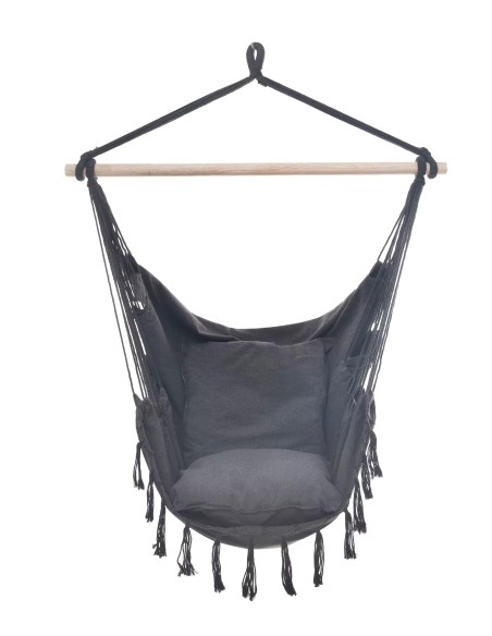 Brazilian Hammock Hanging chair Dark Grey