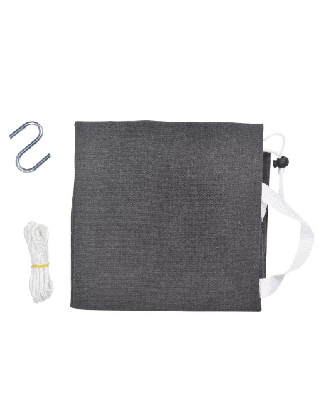 Brazilian Hammock Hanging chair Dark Grey