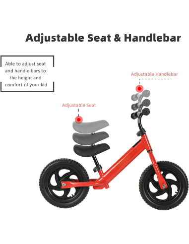 Lasten tasapainopyörä keltainen