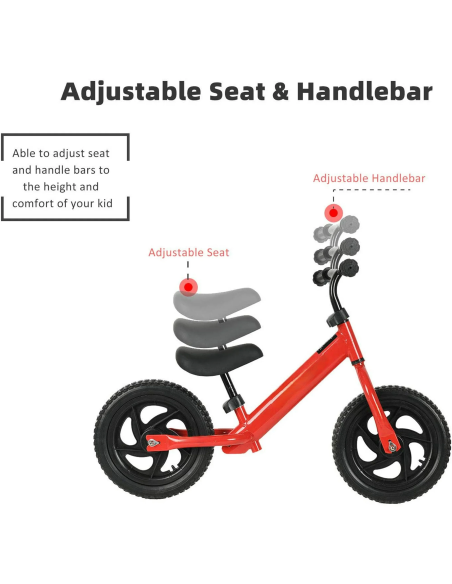 Lasten tasapainopyörä keltainen