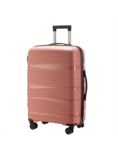 MATKALAUKKU vaaleanpunainen ( M ) 4 PYÖRÄT, TSA Lukko Kolmitasoinen, teleskooppikahva 38,5 * 23,5 * 57,5 ​​(cm)