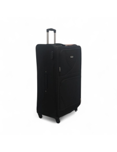 MATKALAUKKU MUSTA (XXL) 4 PYÖRÄT, teleskooppikahva 2