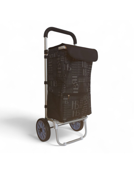 Large Shopping trolley, Aluminium frame, Lightweight XDL13 2W Black model 2