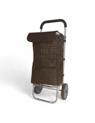 Large Shopping trolley, Aluminium frame, Lightweight XDL13 2W Black model 2