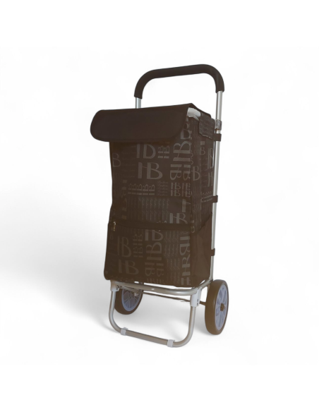 Large Shopping trolley, Aluminium frame, Lightweight XDL13 2W Black model 2