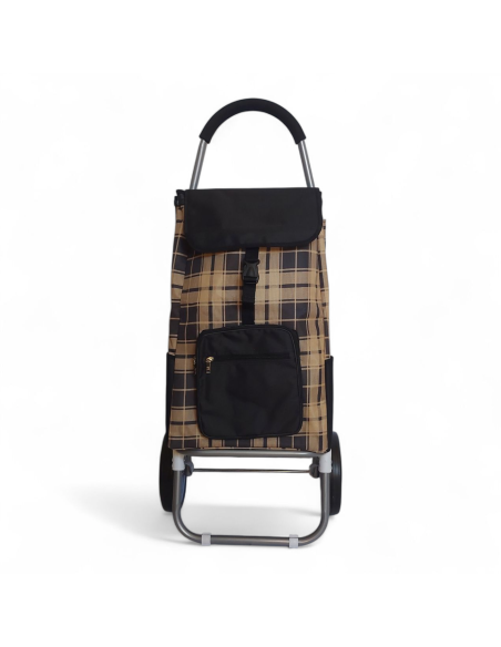 Large Shopping trolley, Lightweight XDT23 2W Black model 2
