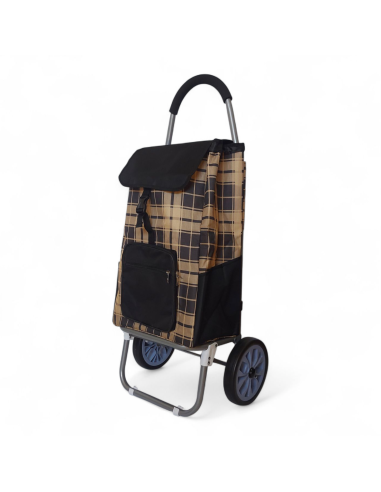 Large Shopping trolley, Lightweight XDT23 2W Black model 2