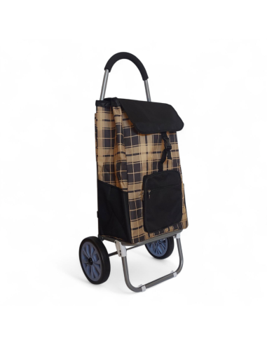 Large Shopping trolley, Lightweight XDT23 2W Black model 2