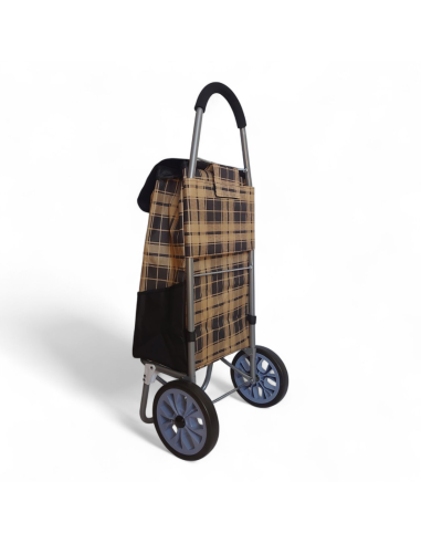 Large Shopping trolley, Lightweight XDT23 2W Black model 2