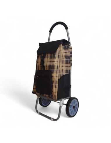 Large Shopping trolley, Lightweight XDT23 2W Black model 2