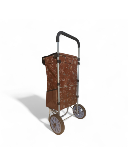 Large Shopping trolley,  Lightweight XDT/209 2W Brown